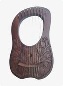 10 Metal String Scottish Lyre Harp