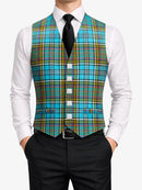 Anderson Tartan Waistcoat Front