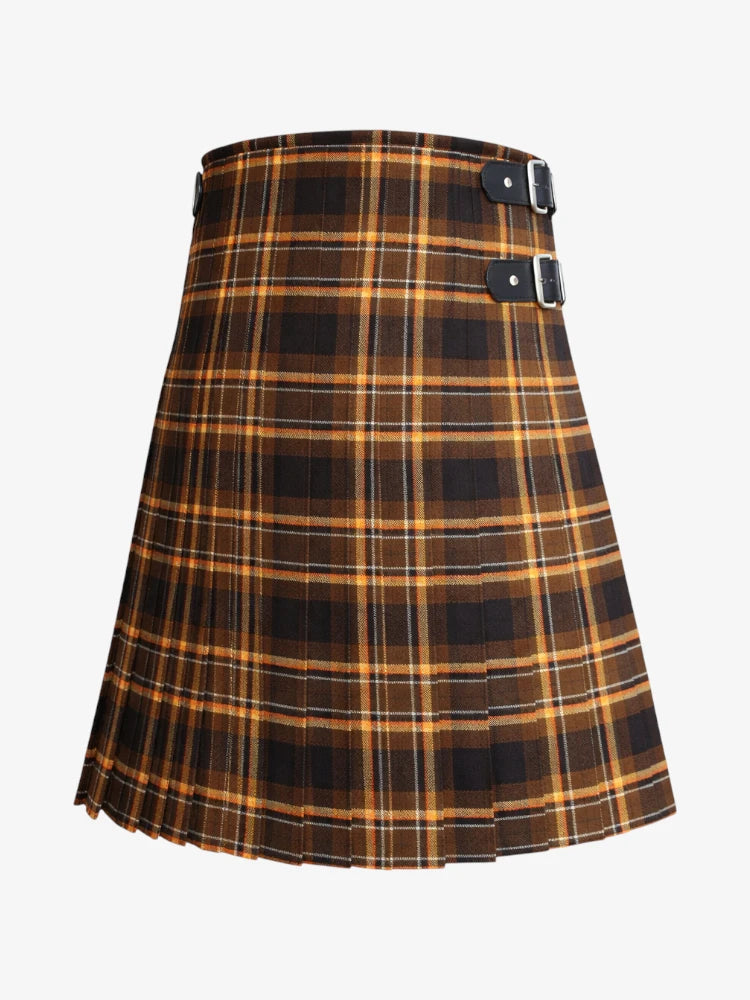 Bear Pride Tartan Kilt Back