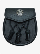 Black Leather Daywear Sporran