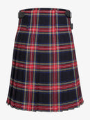 Black Stewart Tartan Kilt Back