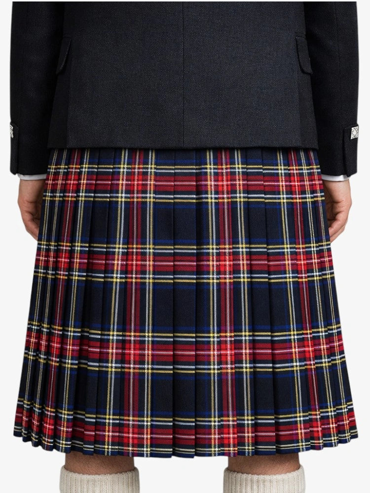Black Stewart Tartan Kilt