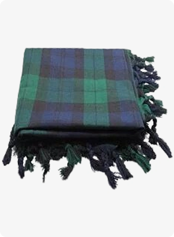 Black Watch Tartan Fly Plaid
