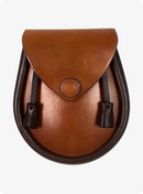Brown Coldstream Tan Chestnut Leather Sporran