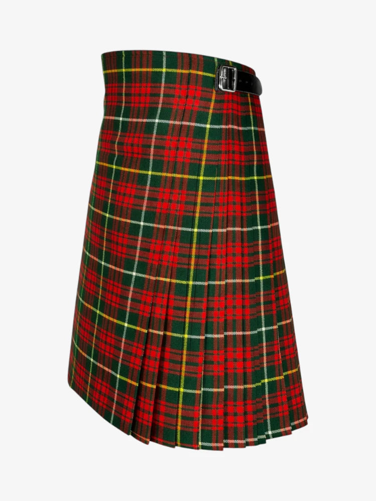Bruce Hunting Modern Tartan Kilt Left Side