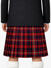Cameron Tartan Kilt Model Back