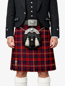 Cameron Tartan Kilt Model Front
