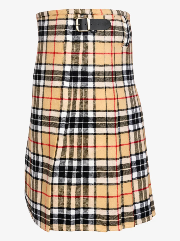 Campbell Thomson Tartan Kilt Left Side
