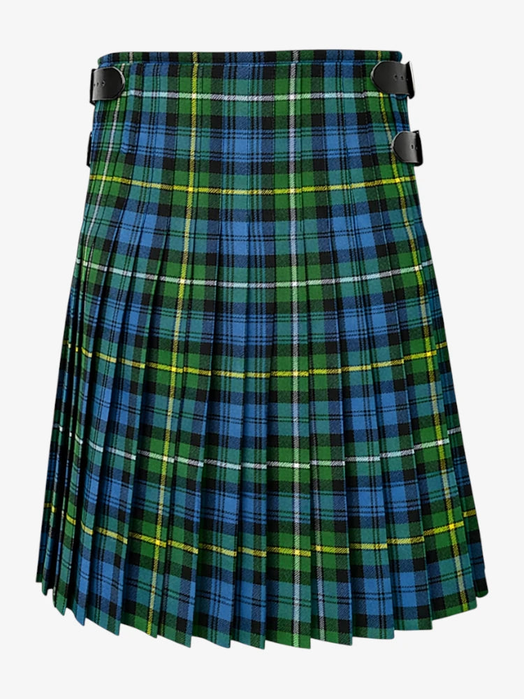 Campbell of Argyll Tartan Kilt Back