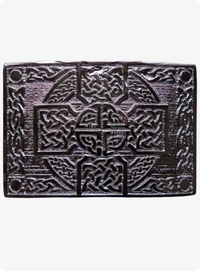 Celtic Cross Knot Work Kilt Belt Buckle