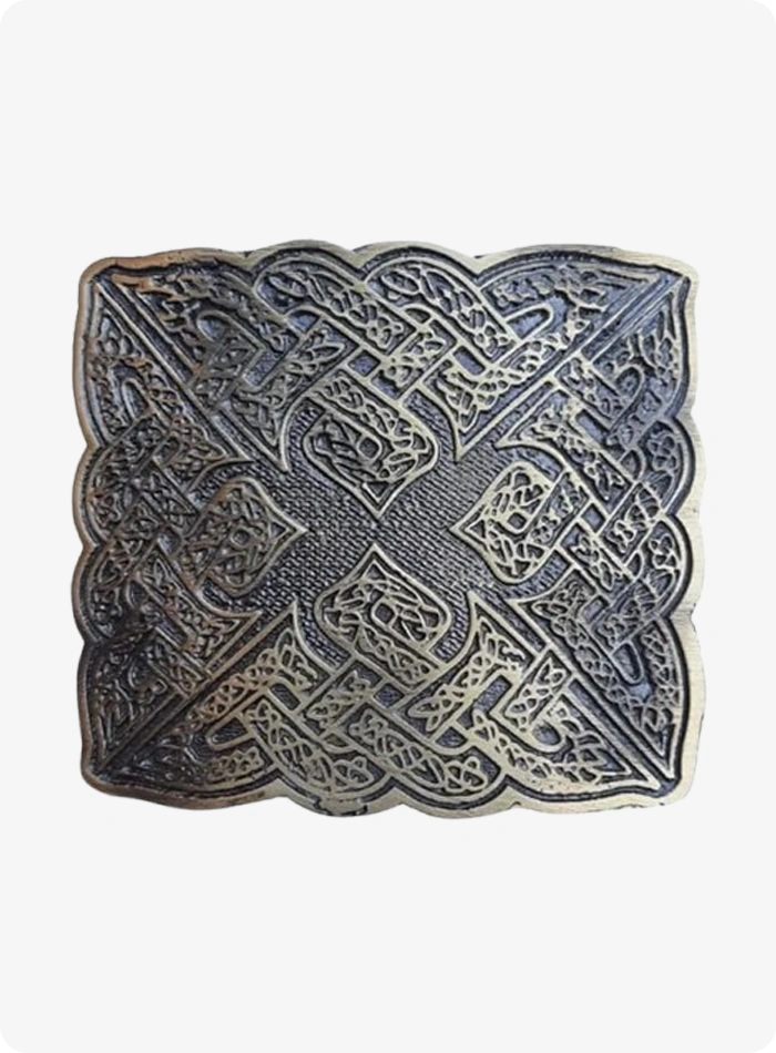 Celtic Knot Kilt Belt and Buckle