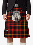 Cochrane Modern Tartan Kilt Model Front
