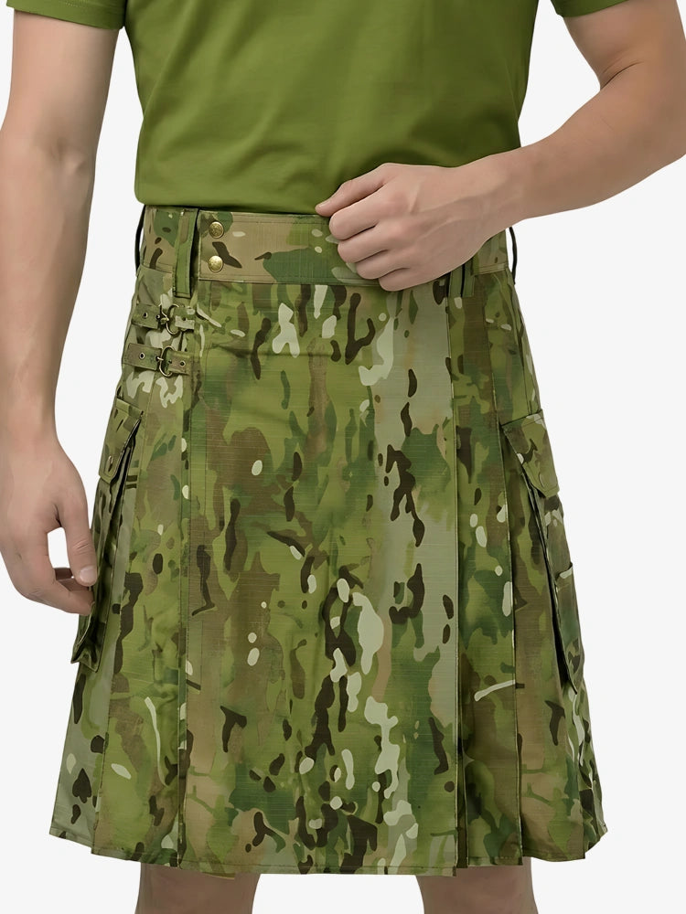 Custom Made Multicam Utility Tactical  Kilt