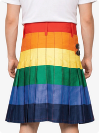 Rainbow Fashion Utility Kilt