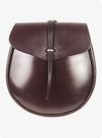 Dark Brown Leather Kelso Sporran