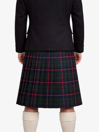 Davidson Modern Tartan Kilt Model Back