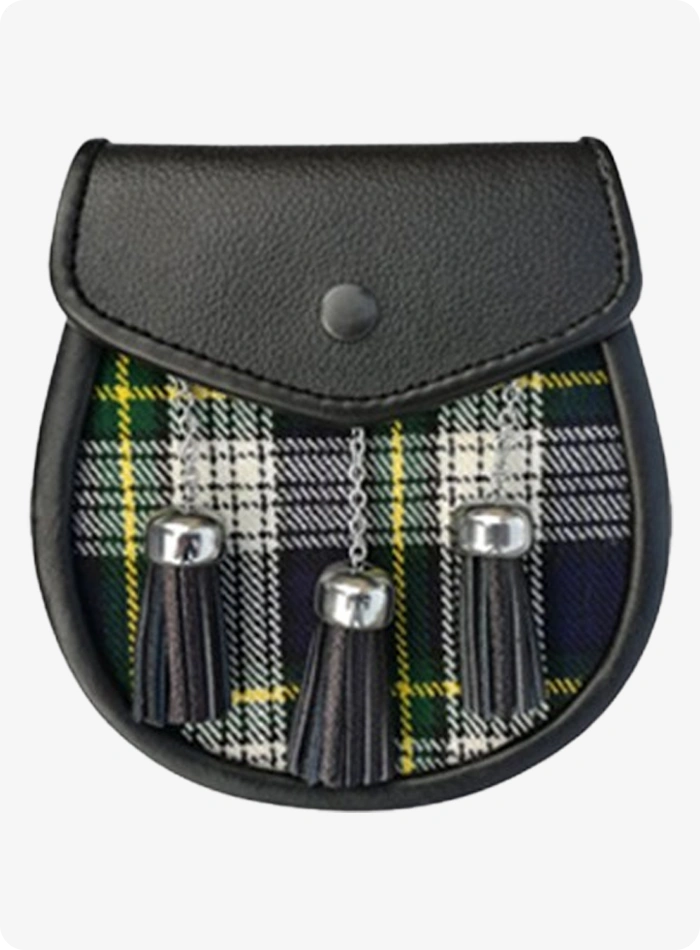 Custom Made Dress Gordon Tartan Kilt Sporran