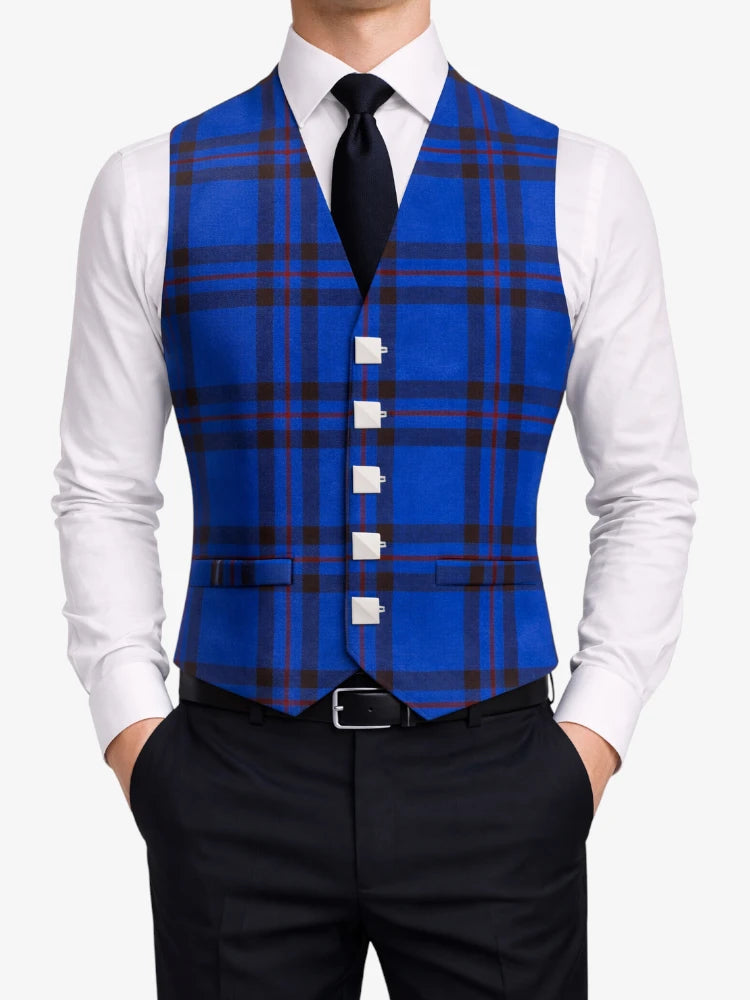 Elliot Tartan Waistcoat