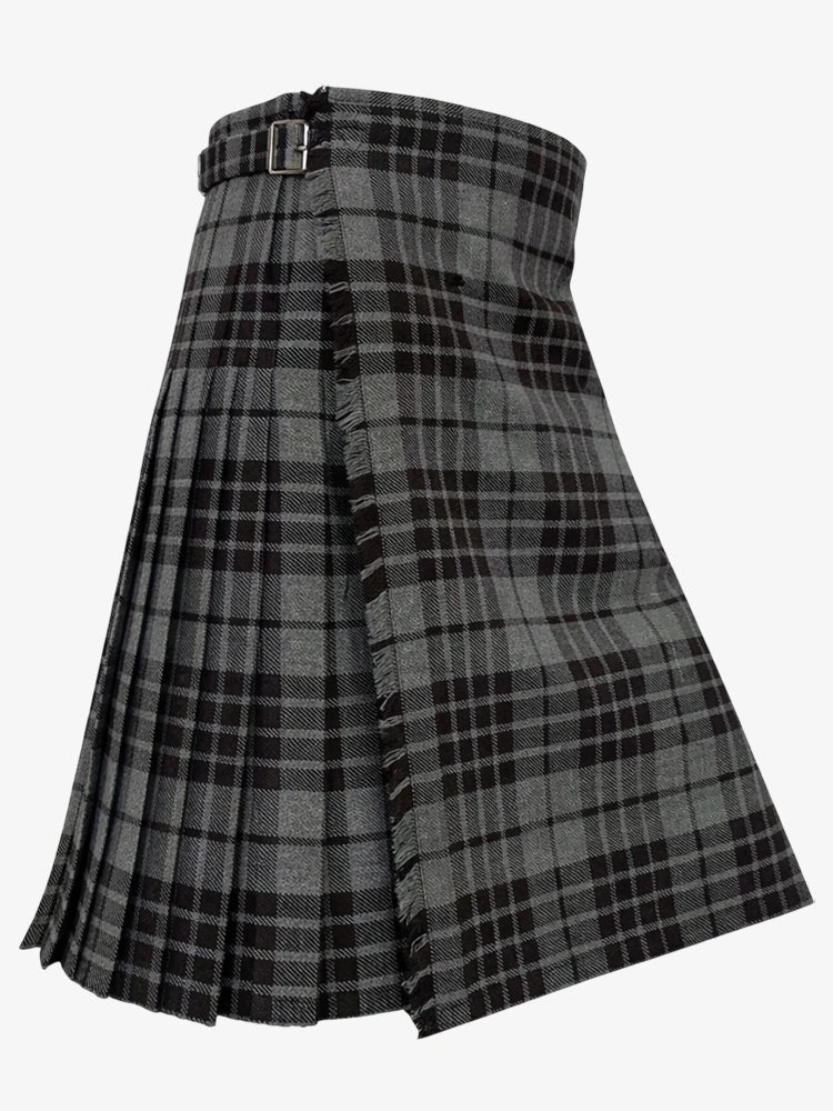 Grey Watch Tartan Kilt Right Side