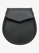 Hand Made Black Leather Sporran