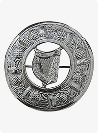 Irish Harp kilt Brooch
