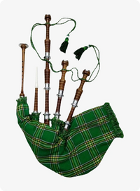Irish Tartan Bagpipe