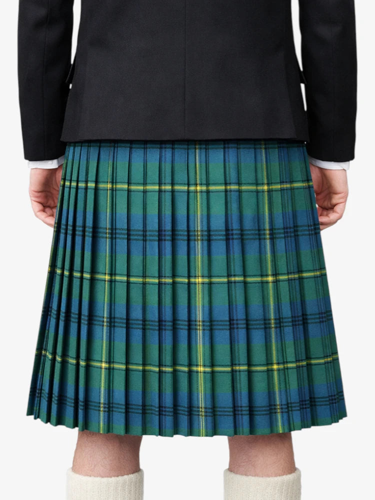 Johnstone Ancient Tartan Kilt Model Back