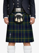 Johnstone Tartan Kilt Model Front