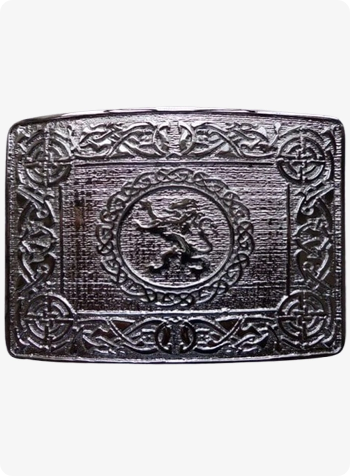 Lion Rampant Kilt Belt Buckle