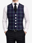 Mackenzie Tartan Waistcoat Front