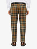 Mackenzie Weathered Tartan Trouser Back