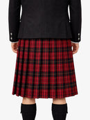 Pride of Wales Tartan Kilt Model Back
