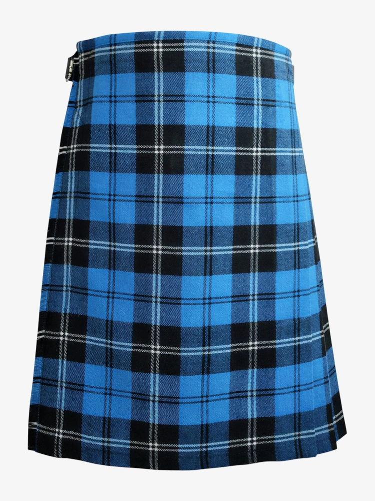 Ramsay Blue Tartan Kilt Front