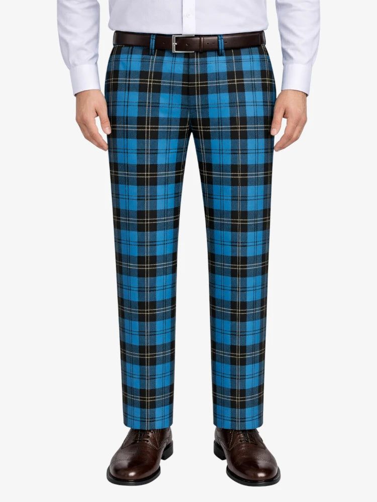 Ramsay Blue Tartan Trouser