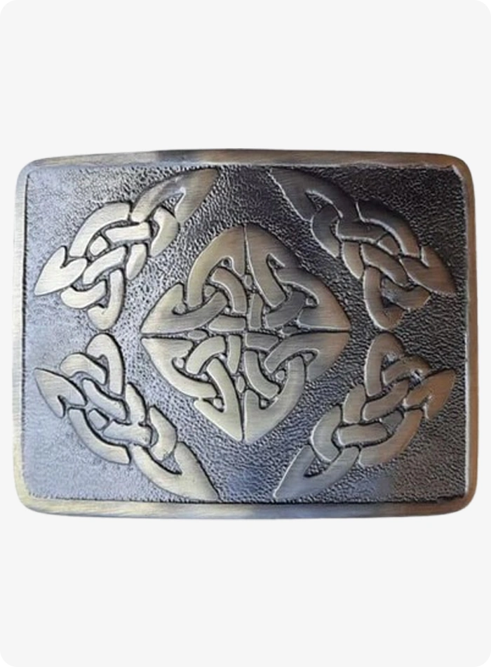 Rhombus Design Kilt Belt Buckle