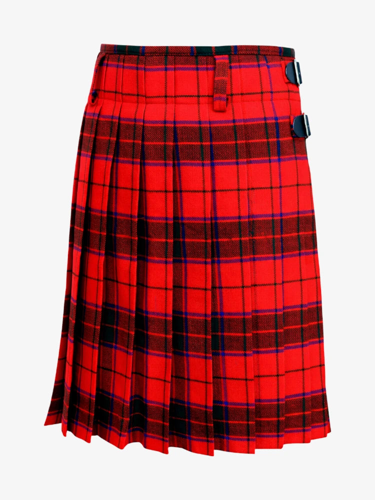 Scottish Rose Tartan Kilt Back