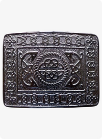 Serpent Celtic Knot Kilt Belt Buckle