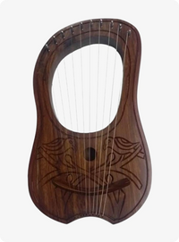 Sparrow Design Lyre Harp