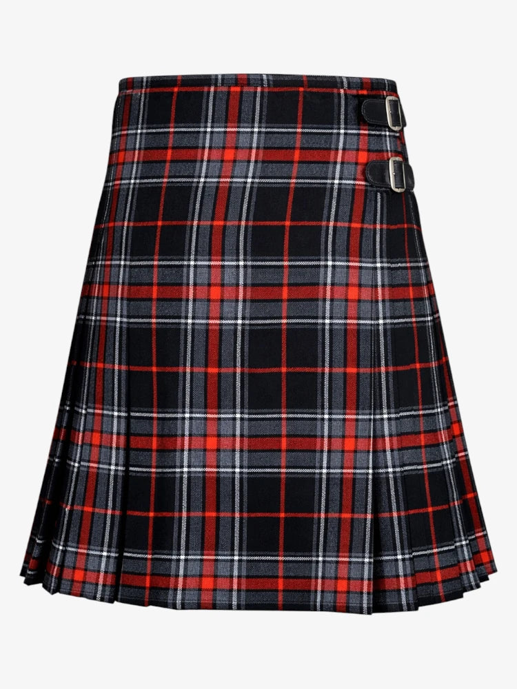 Spirit Of Highlander Tartan Kilt Back
