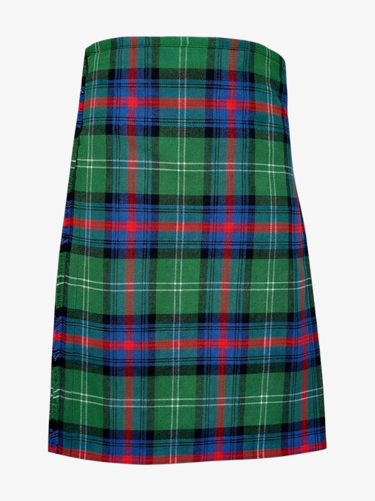 Sutherland Ancient Tartan Kilt Front