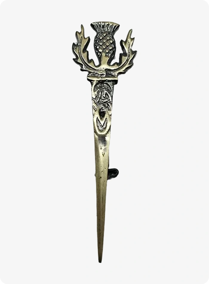 Custom Made Scottish Sword Design Kilt Pin