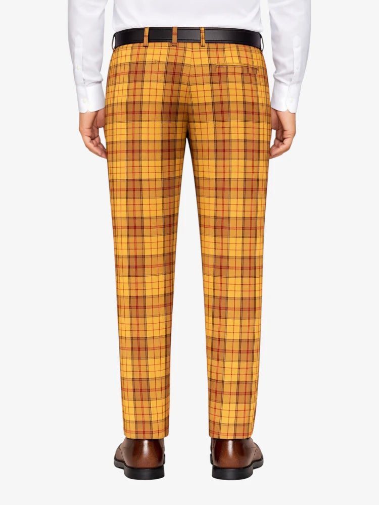 Ulster Tartan Trouser Back