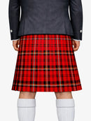Wemyss Tartan Kilt Model Back